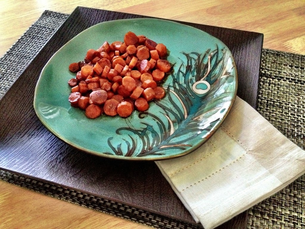 Glazed Carrots with Five Spice