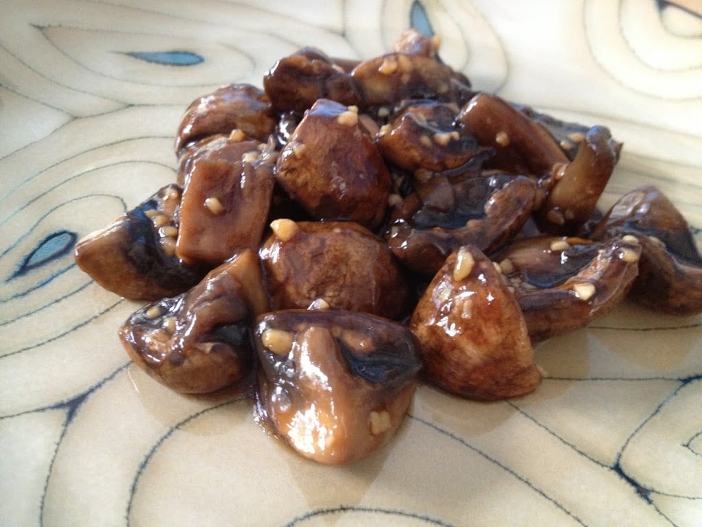 Mushrooms in Oyster Sauce