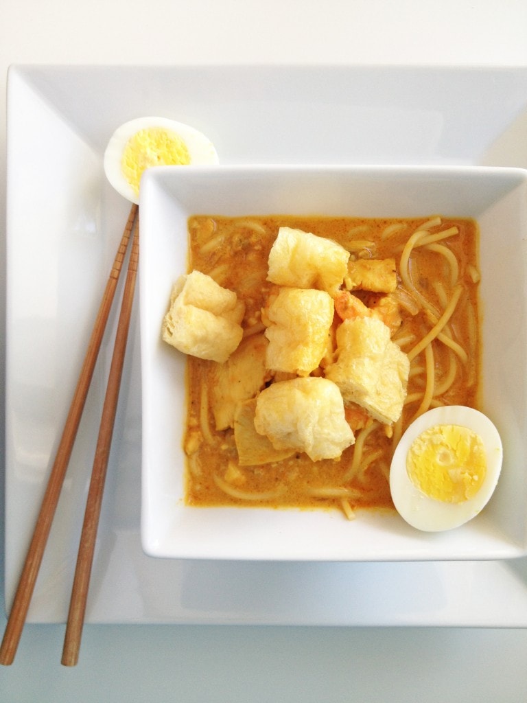 Coconut Curry Noodles (Curry Laksa)