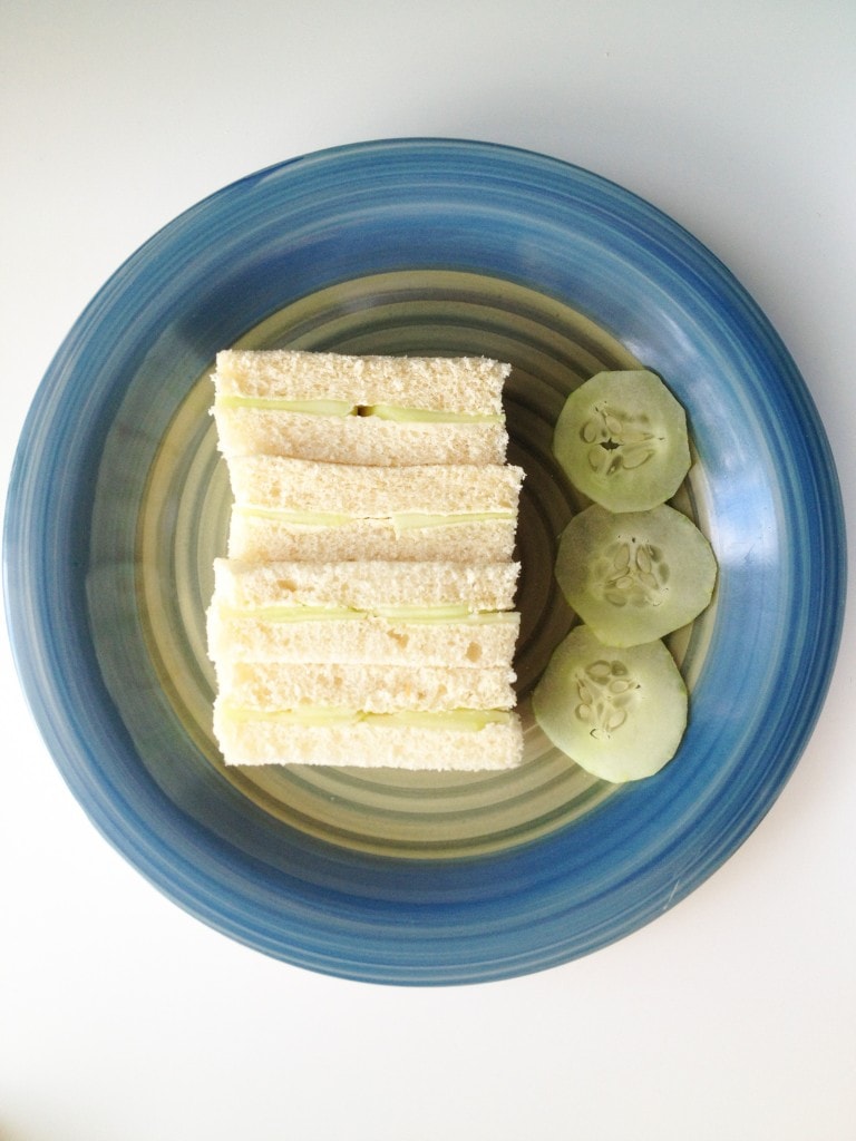 English Cucumber Tea Sandwiches