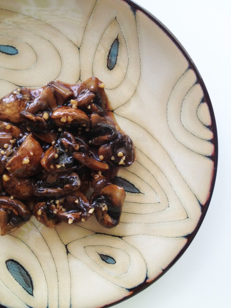 Mushrooms in Oyster Sauce