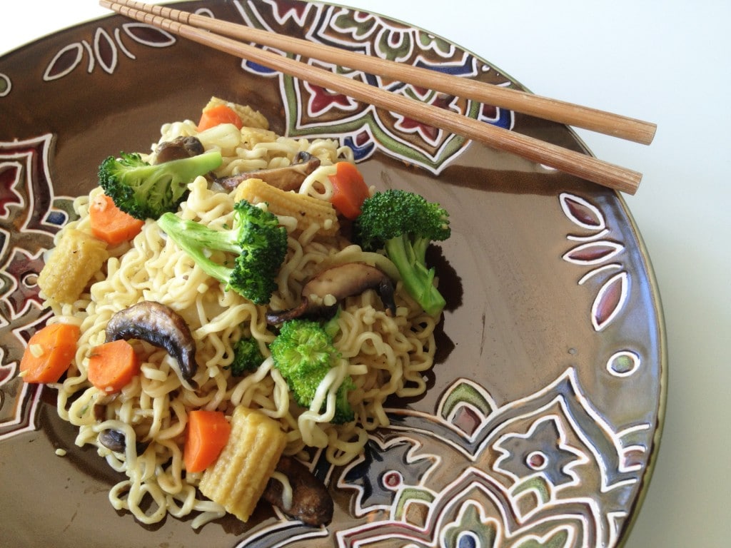 Vegetarian Ramen Stir-Fry Noodles