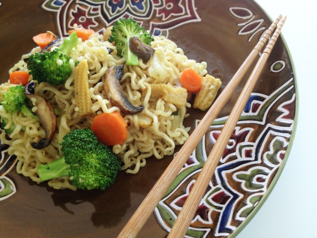 Vegetarian Ramen Stir-Fry Noodles