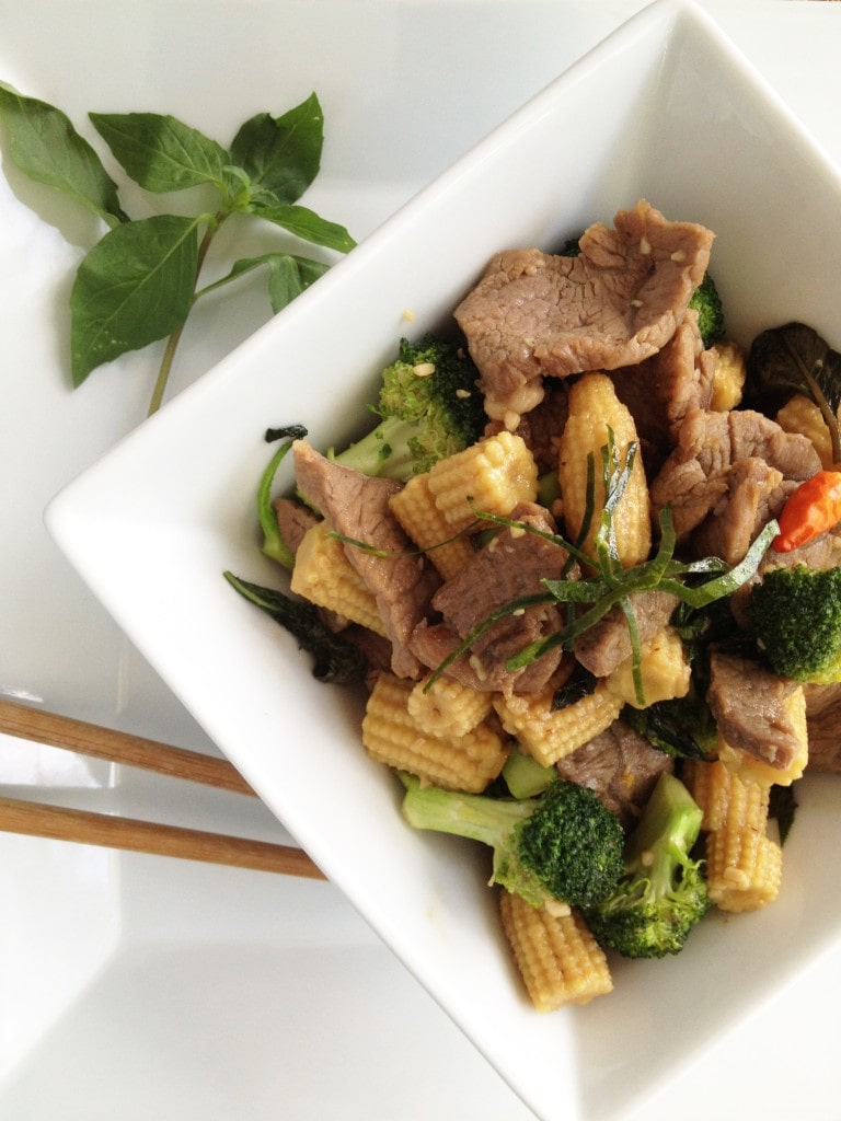 Thai Basil Beef Stir-Fry