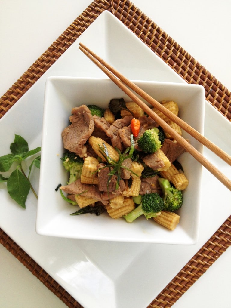 Thai Basil Beef Stir-Fry