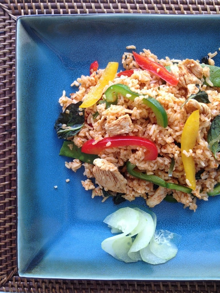 Thai Curry Fried Rice The Cooking Jar