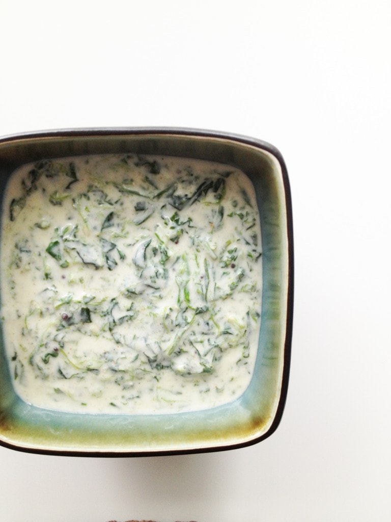 Spinach Raita (Palak Raita)