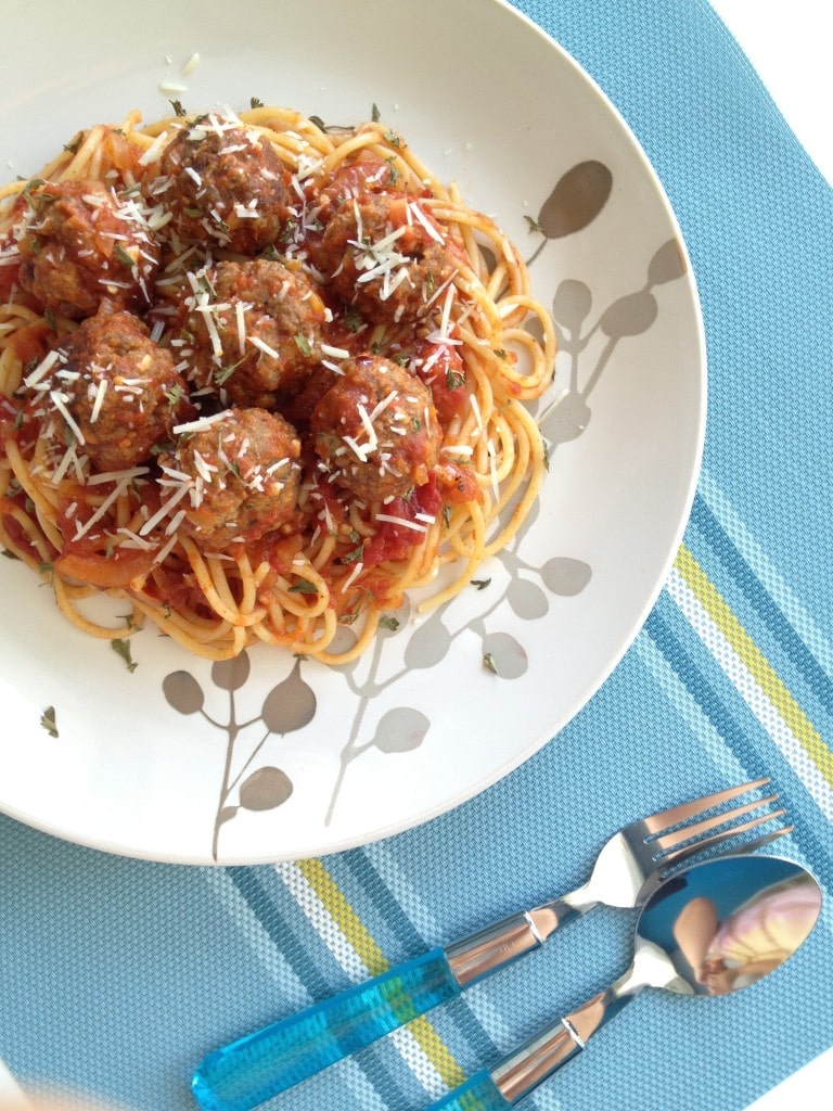 Spaghetti and Meatballs