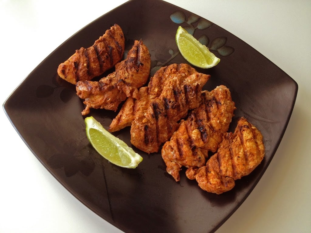 Paprika and Lime Grilled Chicken Tenderloins