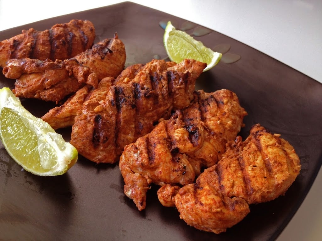 Paprika and Lime Grilled Chicken Tenderloins