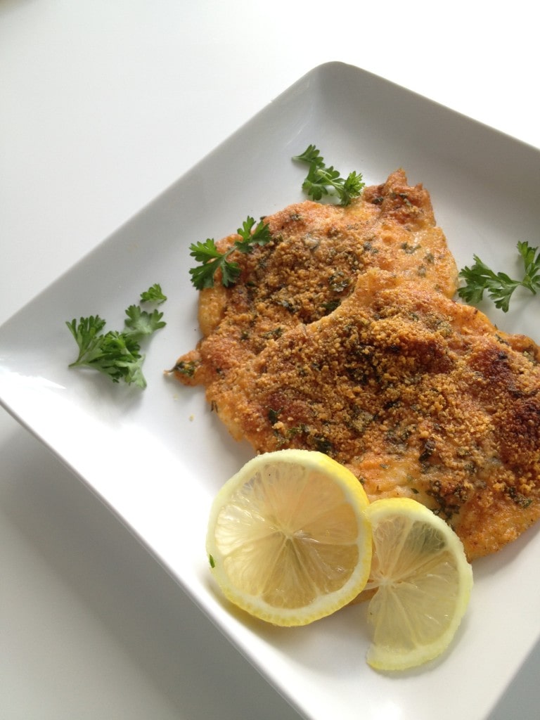 Parmesan Crusted Tilapia