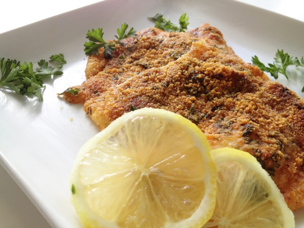 Parmesan Crusted Tilapia