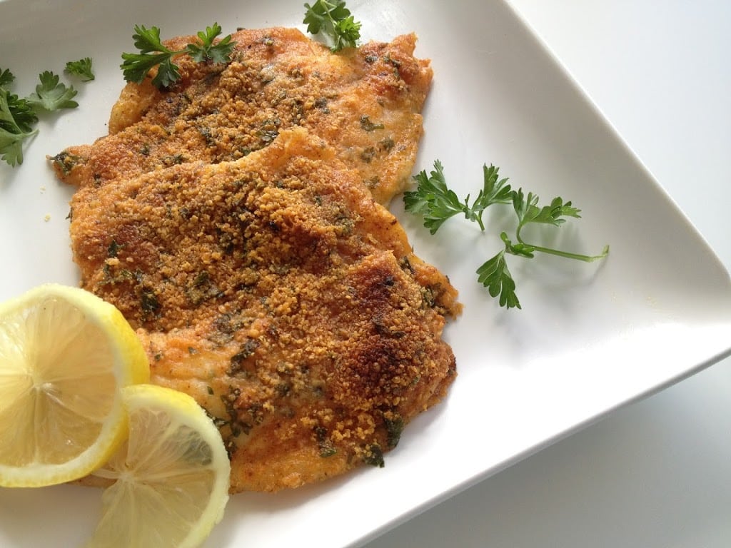 Parmesan Crusted Tilapia