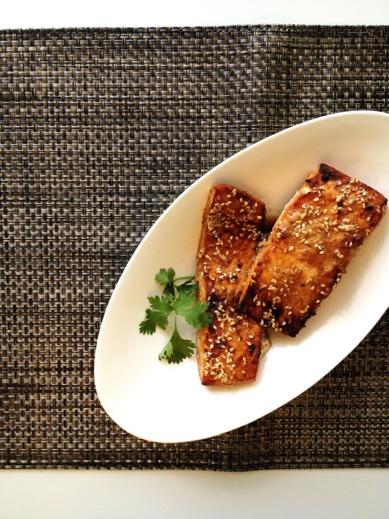 Broiled Sesame Salmon