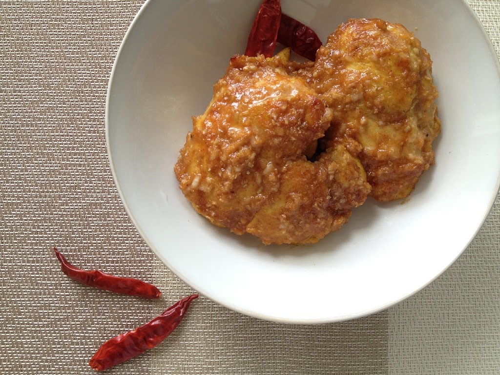 Spiced Coconut Chicken (Ayam Percik)