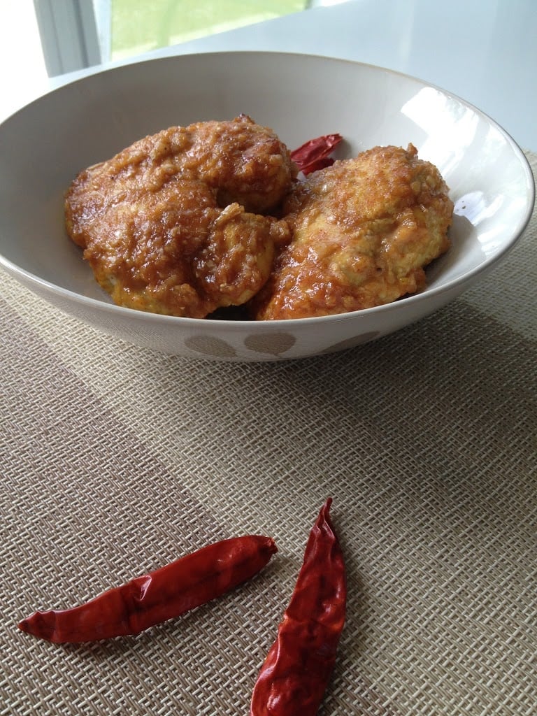 Spiced Coconut Chicken (Ayam Percik)