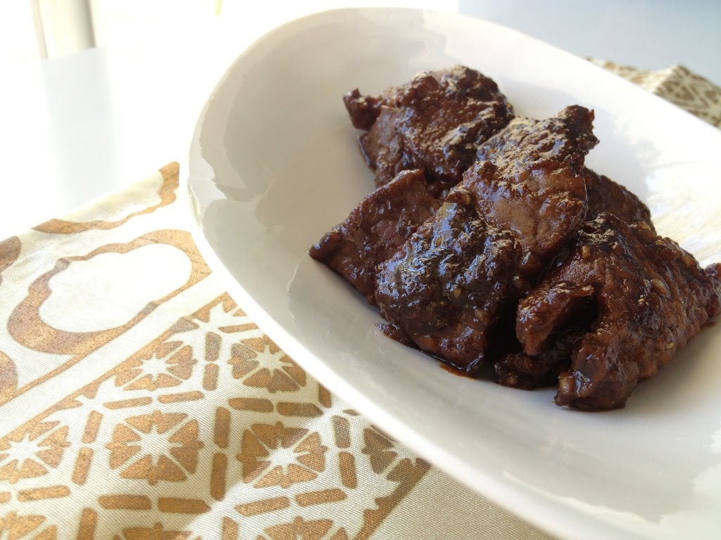 Sweet Black Beef (Daging Masak Hitam)