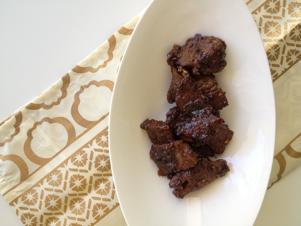 Sweet Black Beef (Daging Masak Hitam)