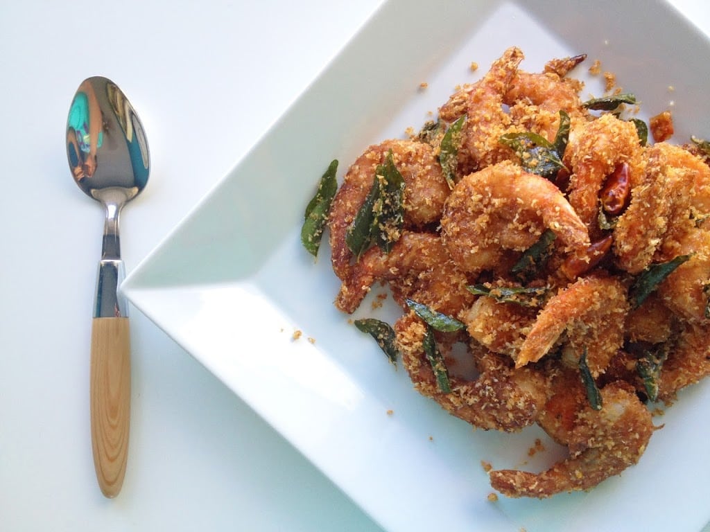 Spicy Coconut Prawns (Butter Prawns)