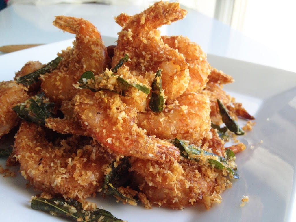 Spicy Coconut Prawns (Butter Prawns)