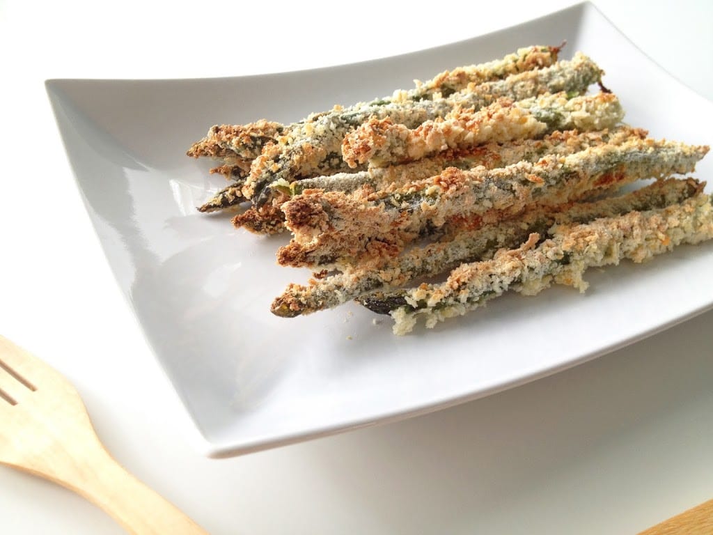 Crispy Parmesan and Panko Asparagus