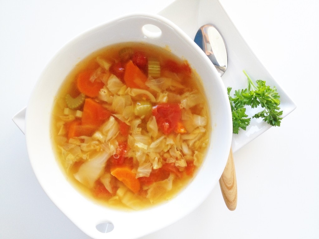 Asian Inspired Cabbage Soup