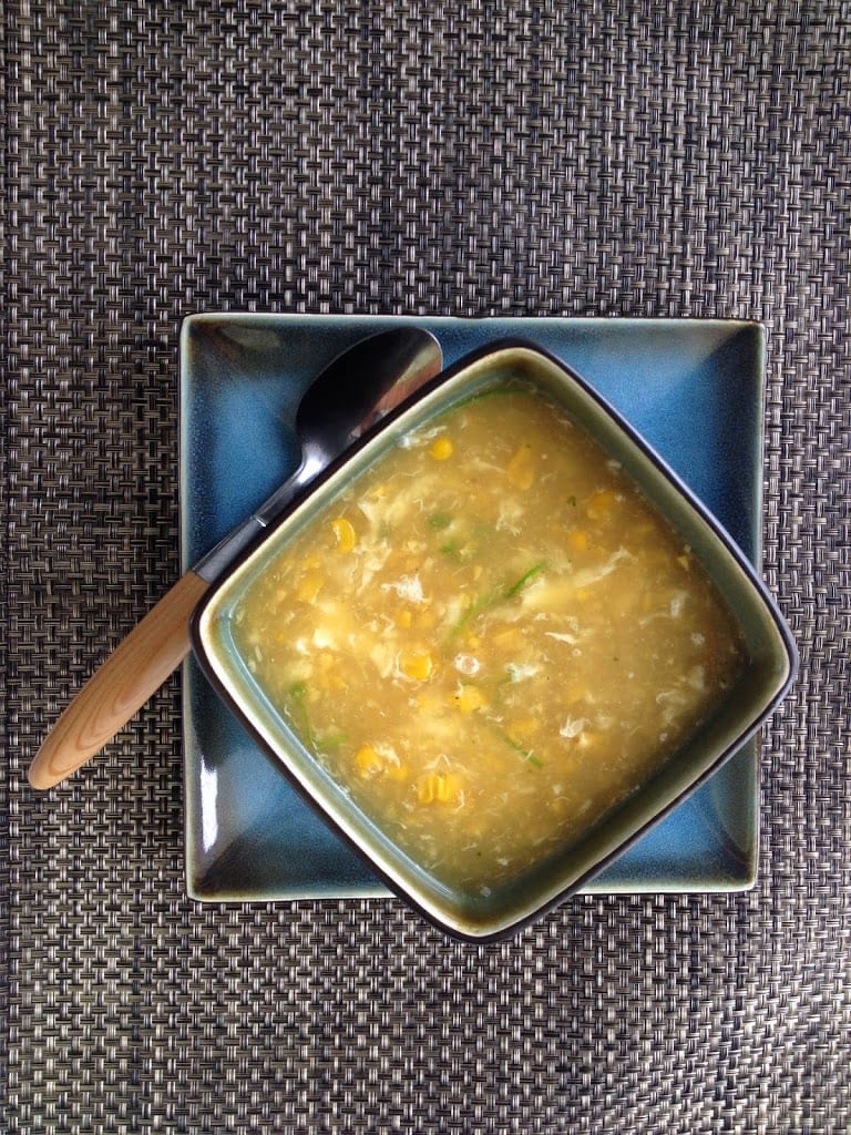 Sweet Corn and Crab Soup