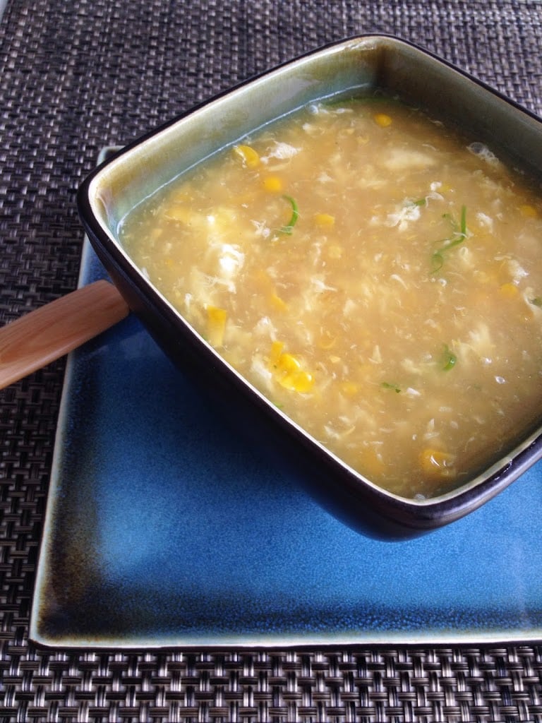 Sweet Corn and Crab Soup