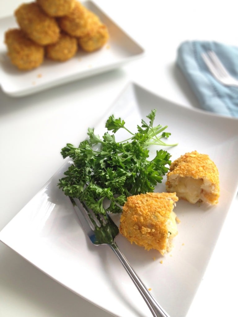 Oven Baked Tuna and Cheese Croquettes