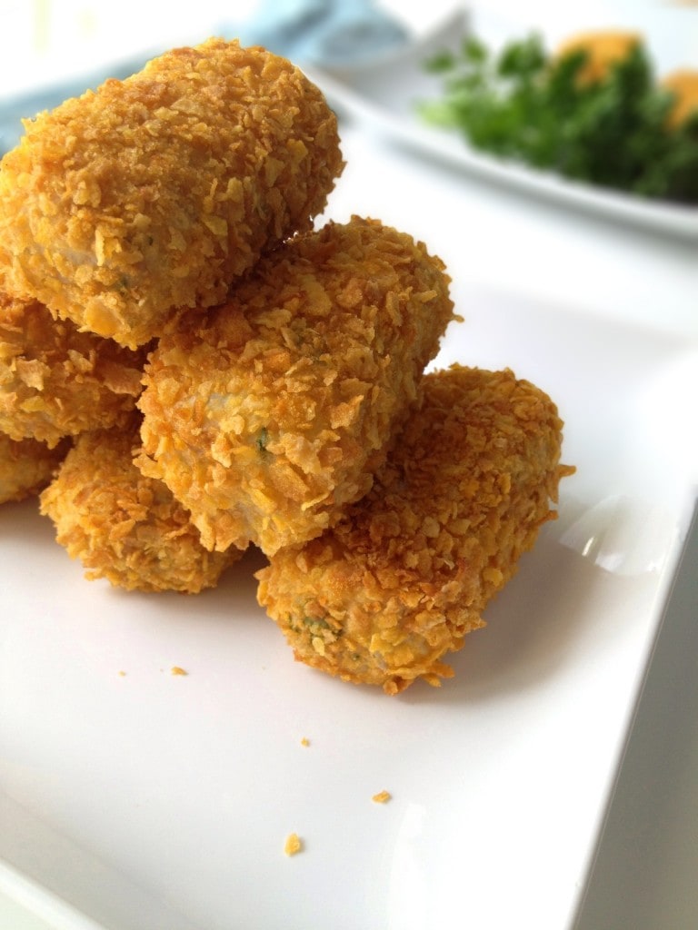 Oven Baked Tuna and Cheese Croquettes