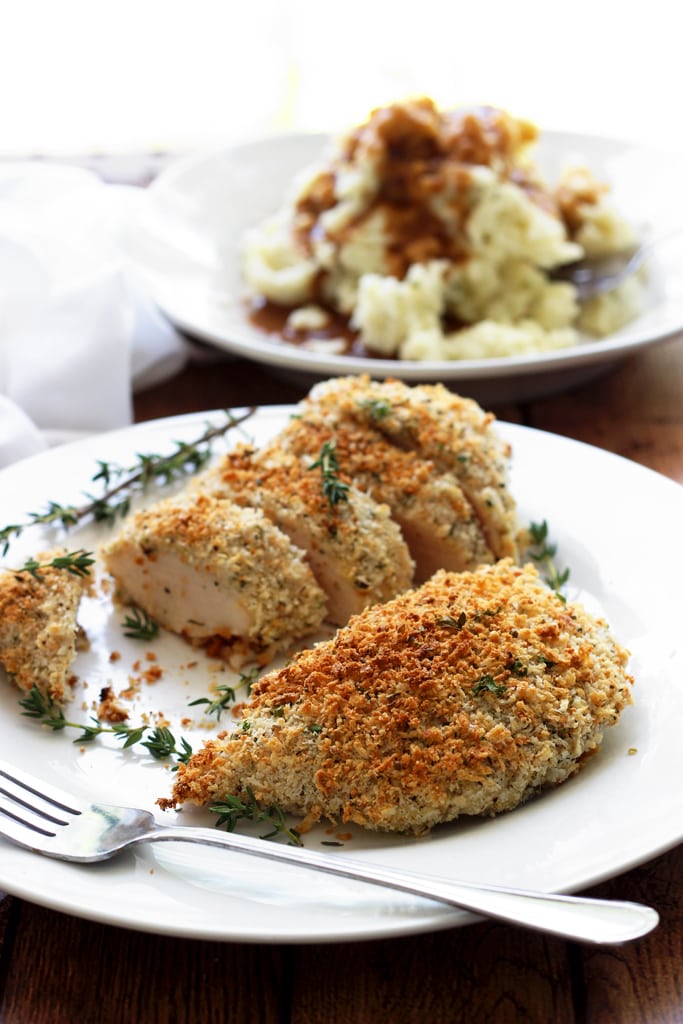 Baked Parmesan And Herb Crusted Chicken The Cooking Jar