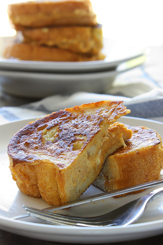 Pumpkin Cream Cheese French Toast The Cooking Jar