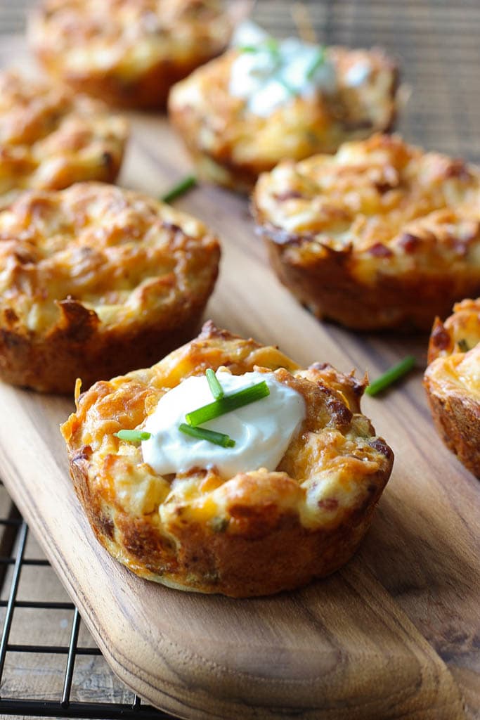 Work some magic on your mashed potatoes with mashed potato puffs! These loaded potato puffs will breathe some new life into your leftover mashed potatoes!
