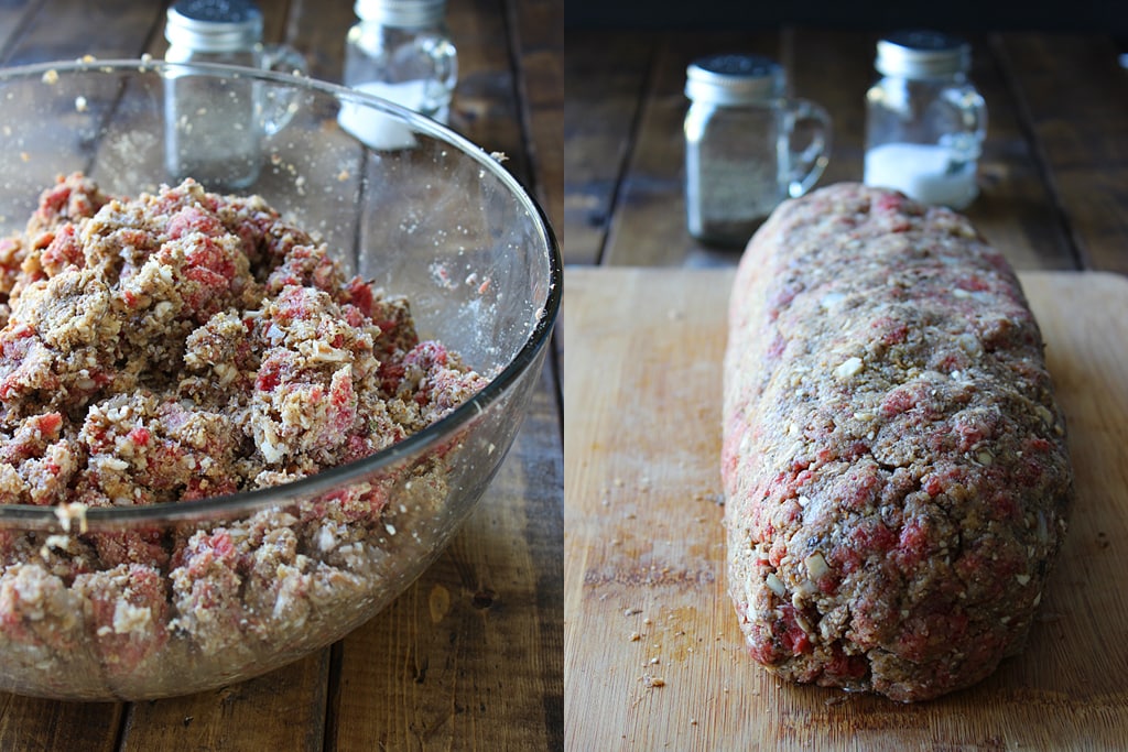 An easy recipe for mushroom meatloaf lovers. Serve with a gravy of your choice and pair it with a side of mashed potatoes and sauteed greens.