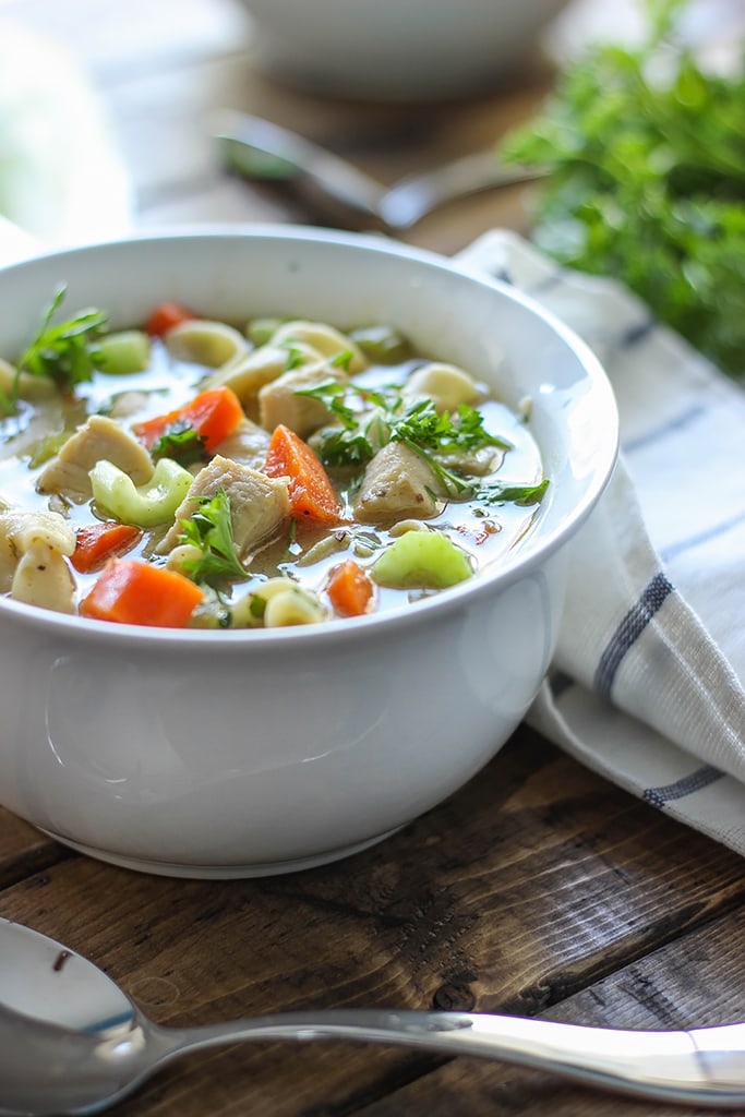 One Pot Chicken Noodle Soup The Cooking Jar