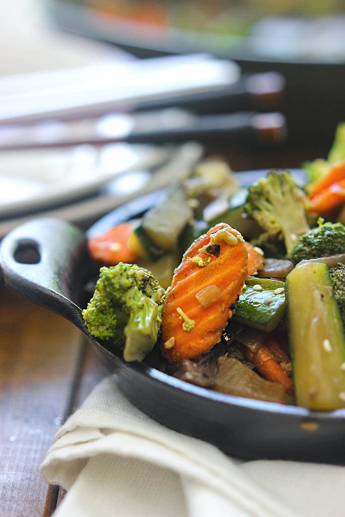 Want your favorite Japanese steakhouse hibachi vegetables at home? Cook up this quick and easy 20 minute recipe!