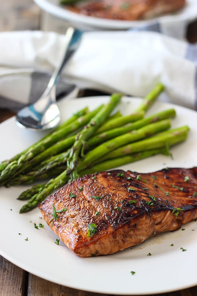 Here's a quick and easy balsamic glazed salmon recipe for salmon lovers. With a sweet and tangy balsamic sauce and ready in under 30 minutes!