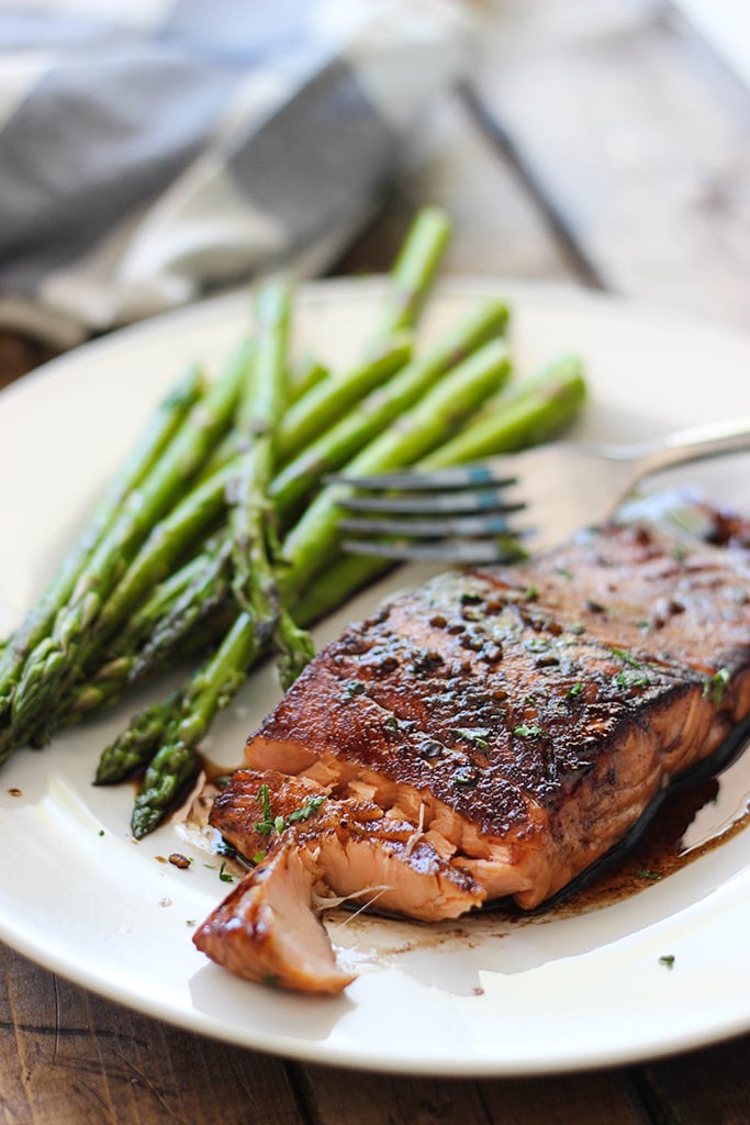 Here's a quick and easy balsamic glazed salmon recipe for salmon lovers. With a sweet and tangy balsamic sauce and ready in under 30 minutes!