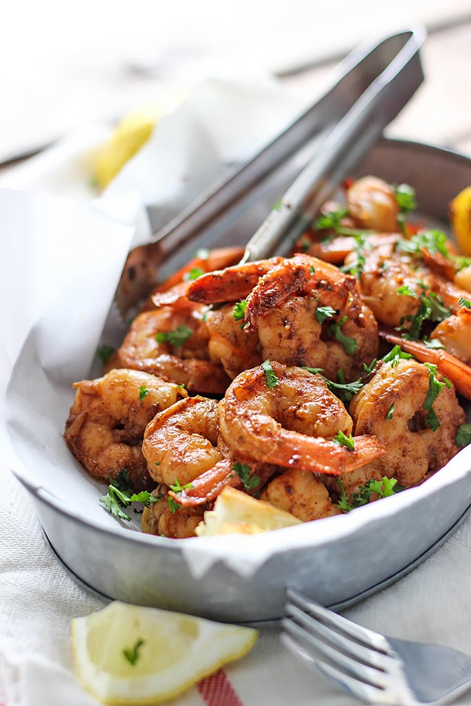 Want a fiery and hot 15 minute shrimp recipe? This spicy New Orleans-style shrimp does the trick!