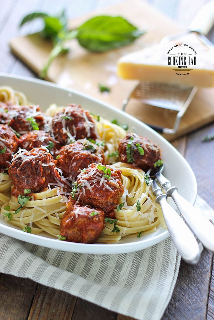 These slow cooker Italian meatballs are a great answer for quick weeknight dinners. Freeze leftovers for another day!