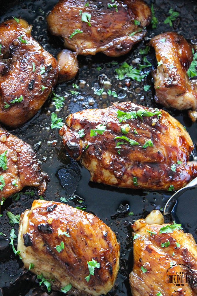 Honey Garlic Chicken Skillet The Cooking Jar