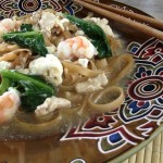 Flat Noodles in Egg Gravy (Wat Tan Hor)