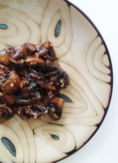 Mushrooms in Oyster Sauce