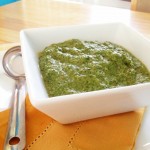 Spiced Creamy Spinach (Palak Paneer without the Paneer)