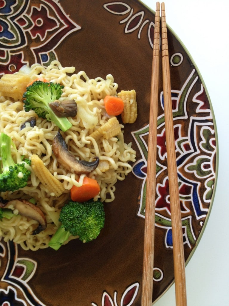 Vegetarian Ramen Stir-Fry Noodles