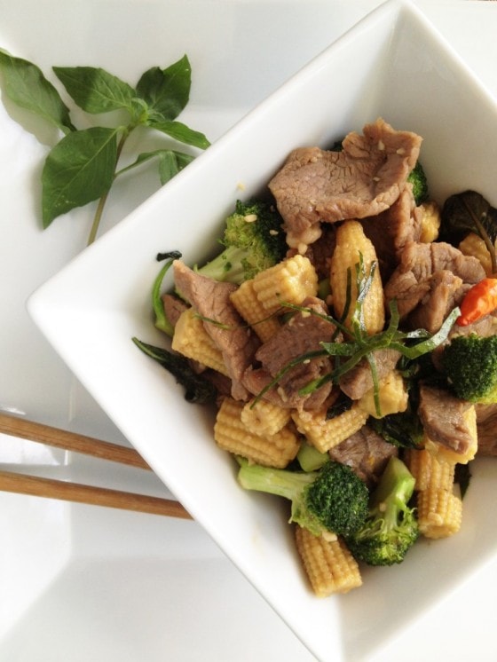 Thai Basil Beef Stir-Fry - The Cooking Jar