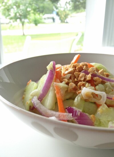 Chilled Thai Cucumber Salad