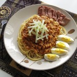 Beef Noodles in Peanut Sauce (Mee Rojak Daging)