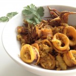 Turmeric Squid Stir-Fry