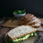 Sloppy Egg Salad Sandwich